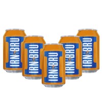 Barrs Irn Bru BUNDLE - 5 x 330ml cans - BB: 07/2025 (SAVE $3.50)